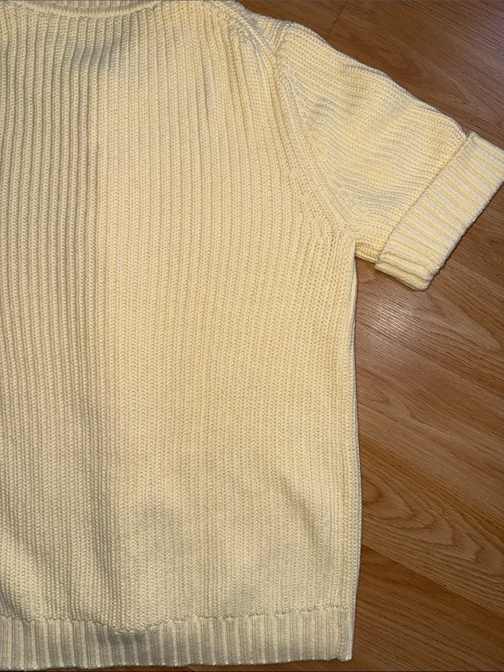 Talbots pastel yellow